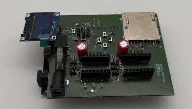 Vue 3D de la carte électronique