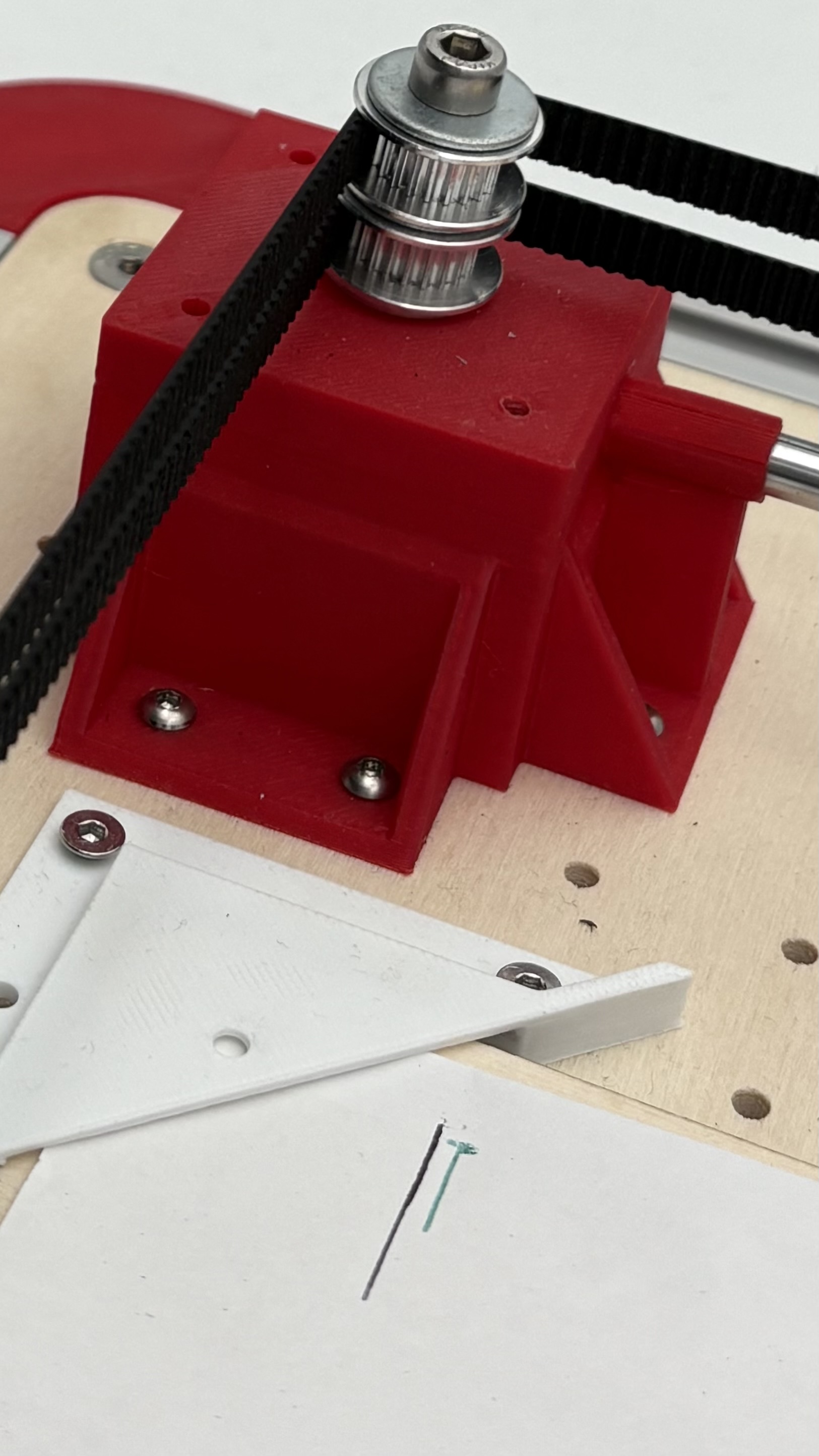 Support moteur imprimé 3D
